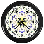 OMPH Wall Clock (Black with 12 white numbers)