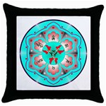 OMPH Throw Pillow Case (Black)