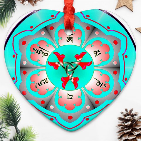 OMPH Ornament (Heart) from ArtsNow.com Front