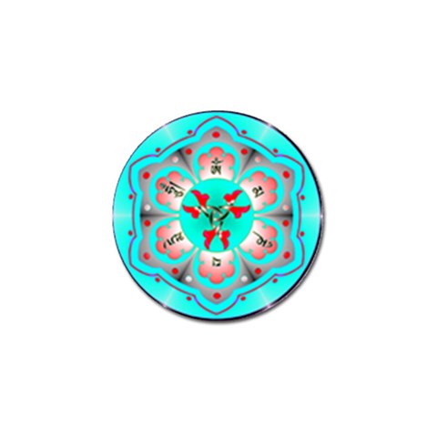 OMPH Golf Ball Marker (4 pack) from ArtsNow.com Front