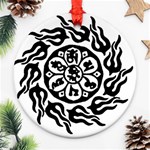 OMPH B&W Ornament (Round)