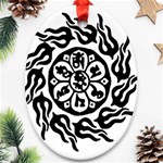 OMPH B&W Ornament (Oval)
