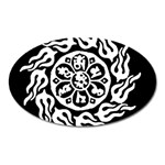 OMPH W&B Magnet (Oval)