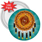 Cheyenne 3  Button (100 pack)
