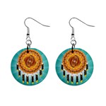 Cheyenne 1  Button Earrings