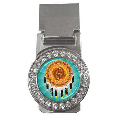 Cheyenne Money Clip (CZ) from ArtsNow.com Front