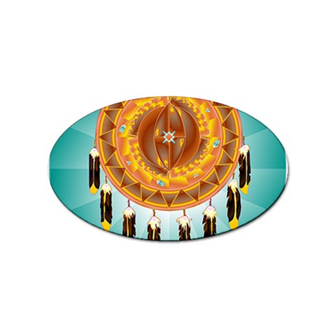 Cheyenne Sticker (Oval) from ArtsNow.com Front
