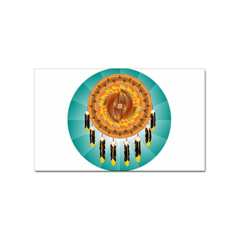 Cheyenne Sticker Rectangular (10 pack) from ArtsNow.com Front