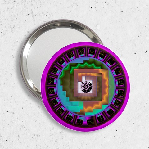 Mayan 2.25  Handbag Mirror from ArtsNow.com Front