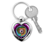 Mayan Key Chain (Heart)