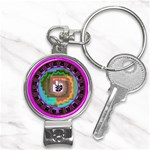 Mayan Nail Clippers Key Chain