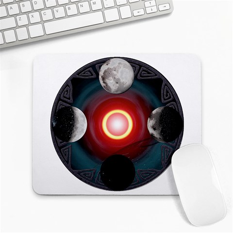 4 Moons Large Mousepad from ArtsNow.com Front