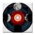 4 Moons Tile Coaster