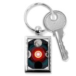 4 Moons Key Chain (Rectangle)