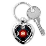 4 Moons Key Chain (Heart)