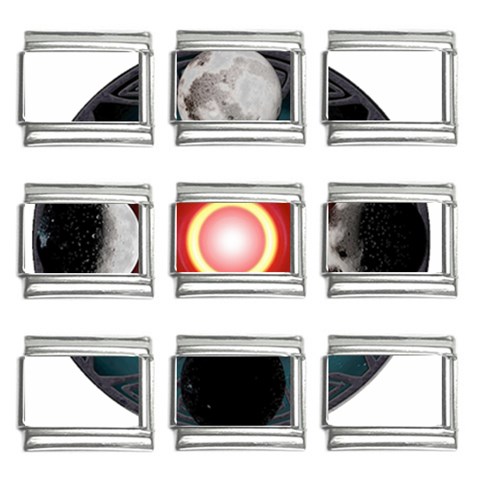4 Moons 9mm Italian Charm (9 pack) from ArtsNow.com Front