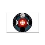 4 Moons Sticker Rectangular (100 pack)