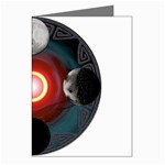 4 Moons Greeting Cards (Pkg of 8)