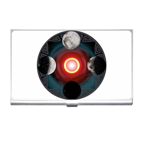 4 Moons Business Card Holder from ArtsNow.com Front