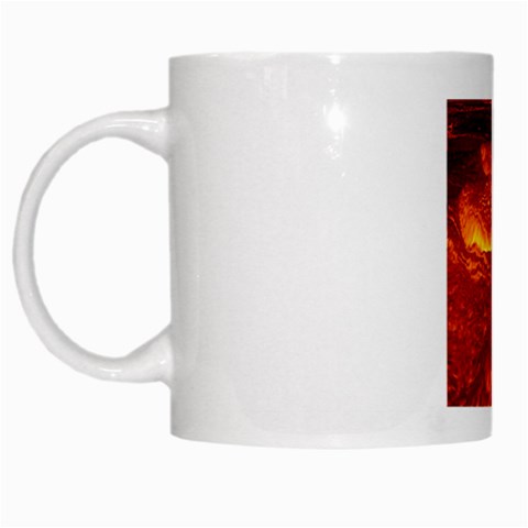 Lava White Mug from ArtsNow.com Left
