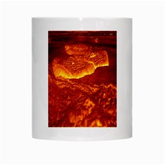 Lava White Mug from ArtsNow.com Center
