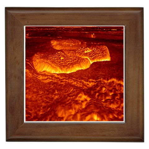 Lava Framed Tile from ArtsNow.com Front
