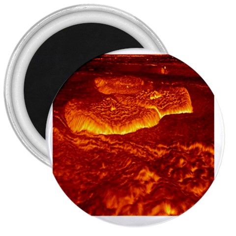 Lava 3  Magnet from ArtsNow.com Front