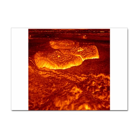 Lava Sticker A4 (10 pack) from ArtsNow.com Front