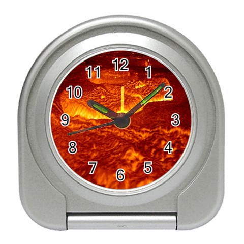 Lava Travel Alarm Clock from ArtsNow.com Front