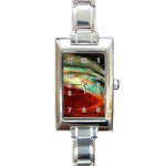 Nebula 1 Rectangular Italian Charm Watch