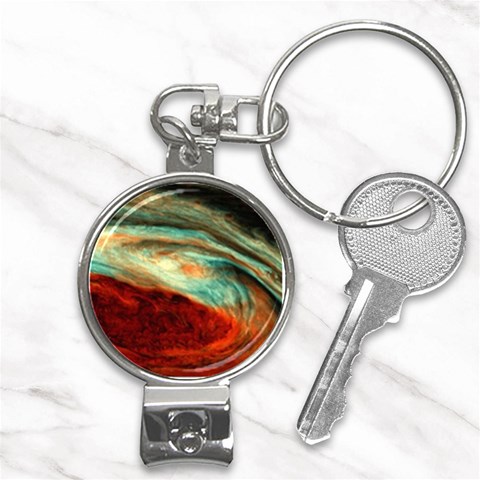 Nebula 1 Nail Clippers Key Chain from ArtsNow.com Front