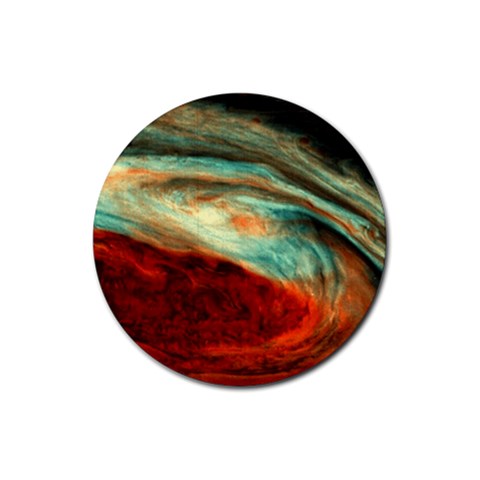 Nebula 1 Rubber Round Coaster (4 pack) from ArtsNow.com Front