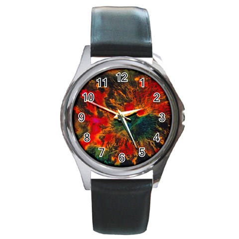 Nebula2 Round Metal Watch from ArtsNow.com Front