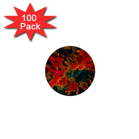 Nebula2 1  Mini Button (100 pack)  from ArtsNow.com Front