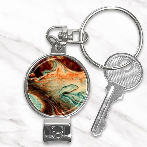 Nebula3 Nail Clippers Key Chain from ArtsNow.com Front