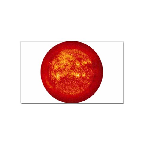 Sun Sticker (Rectangular) from ArtsNow.com Front