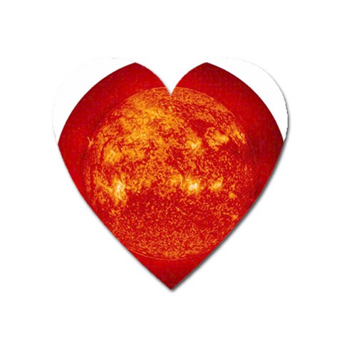 Sun Magnet (Heart) from ArtsNow.com Front