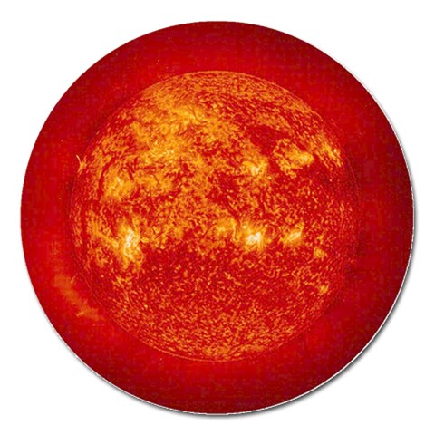 Sun Magnet 5  (Round) from ArtsNow.com Front
