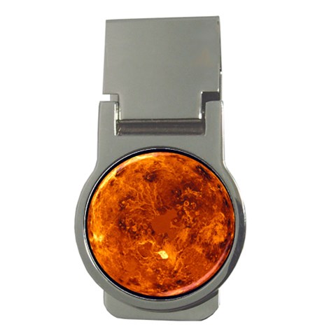 Sun2 Money Clip (Round) from ArtsNow.com Front