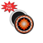 Orange_Sri_Yantra 1.75  Magnet (100 pack) 