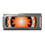 Orange_Sri_Yantra Superlink Italian Charm (9mm)