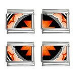 Orange_Sri_Yantra 9mm Italian Charm (4 pack)