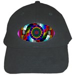 Sri Yantra Black Cap