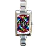 Sri Yantra Rectangular Italian Charm Watch