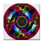 Sri Yantra Tile Coaster