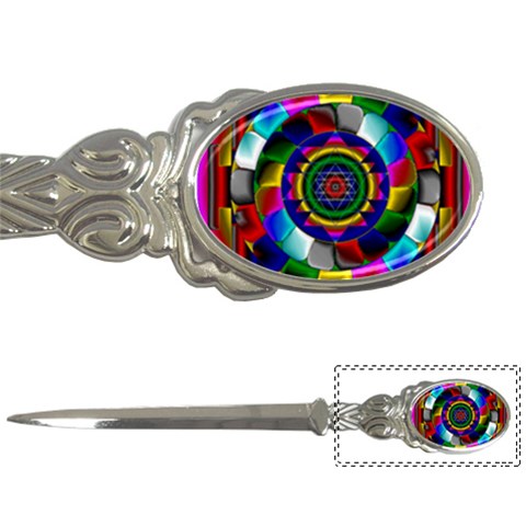 Sri Yantra Letter Opener from ArtsNow.com Front