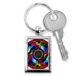 Sri Yantra Key Chain (Rectangle)