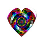 Sri Yantra Magnet (Heart)