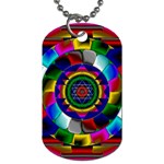 Sri Yantra Dog Tag (One Side)