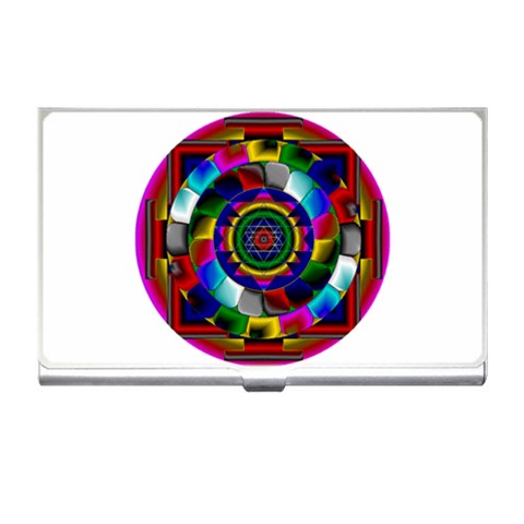Sri Yantra Business Card Holder from ArtsNow.com Front